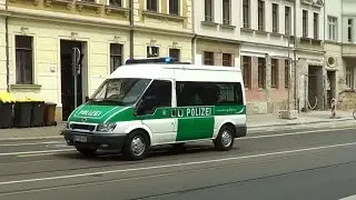 Leipzig Bundespolizei HGrKW | Leipzig German federal police van responding [GER | 29.5.2016]