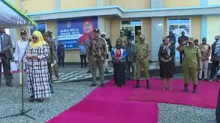 RAIS DKT. SAMIA AKIFUNGUA JENGO LA KAMANDA WA POLISI MKOA KATAVI