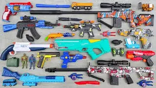 Tembak Plastik Nerfgun Seperti * Watergun, Soft Bullet, Sniper, Ak47, M16, Machine Gun, Nerf 281