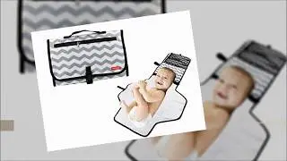 Obecome Portable Waterproof Baby Diaper Changing Pad Kit,