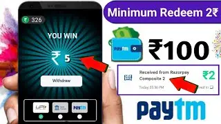 New today Refer Earning App 2022 | Without Invest'ment | Paytm Cash Earn ₹100 Unlimited Time