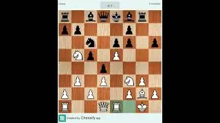 Intermediate encounter with Stockfish, credit chessify