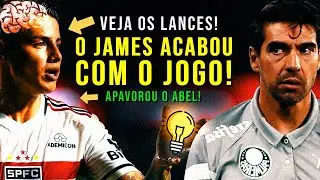 TATICAMENTE JAMES RODRIGUEZ MUDOU O JOGO DE ONTEM PARA O SÃO PAULO CONTRA O PALMEIRAS!