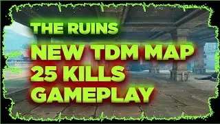 The Ruins New TDM Map | 25 Kills Gameplay | Potter Gaming