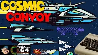 COSMIC CONVOY &ndash; Commodore 64 (1983) | Escort & Shoot-Em-Up Classic from Taskset