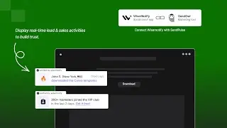 Add Social Proof Sales Popup in SendOwl store | WiserNotify Social Proof Tool