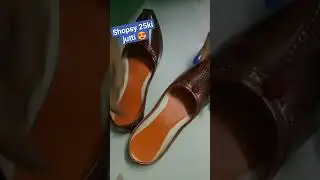 shopsy 25 ki jutti #unboxing #shopsybyflipkart #shopsy #videos