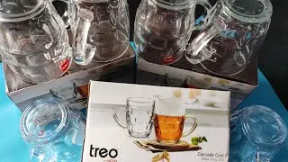 TREO by Milton glass set of 2/microwave safe/freezer safe