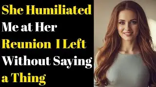 She Humiliated Me at Her Reunion &mdash; I Left Without Saying a Thing