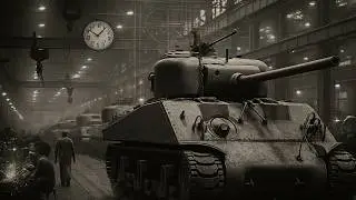 How America Built a Sherman Tank in 10 Hours | WW2 Production Machine