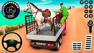 Farm Animal Truck Transport Games - Zoo Animal Truck Game Offline - Android Gameplay🦓🐴