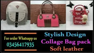 Collage Bag pack  | Transparent Jelly Crossbody Bags | Premium Quality | MH fashion and creation