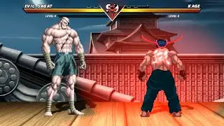 EVIL SAGAT vs KAGE RYU - High Level Insane Fight !