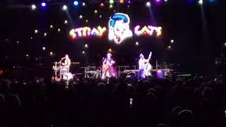 Stray Cats - Rock This Town  8/6/19 NYC Pier 17