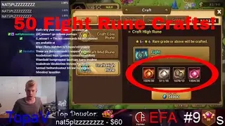 Summoners War | 50 Fight Rune Crafts!