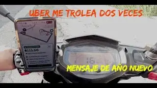 UBER ME TROLEA DOS VECES ANTES DE TERMINAR EL AÑO... MENSAJE AÑO NUEVO DEL TIO WAFFLITOS