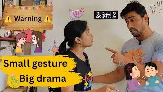 When a small gesture turns into a big fight | Comedy | Content | Mohini | Rohit Shrivastav |