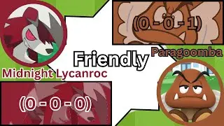 Character Soccer Friendly: Midnight Lycanroc Vs Paragoomba (September 3rd, 2025)