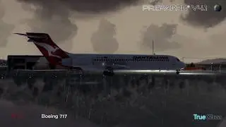 Prepar3D V4.1 - TFDi 717 - TrueGlass - 4K