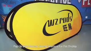 Pop-up A Frame Banner From #WZRODS#advertising#eco#assembly #excellent #easyinstallation