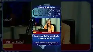 Programa de Perman&ecirc;ncia Estudantil da USP @CanalUSP