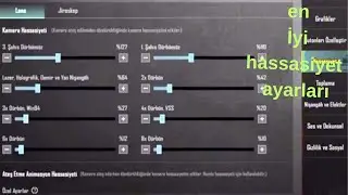 Tüm detayları ile yapılması gereken bütün ayarları gösterdim ! Her cihazdan hassasiyet ve kontrol !
