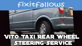 Vito Taxi Rear Wheel Steering Service - London Taxi Black Cab