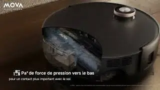 MOVA Z60 Ultra Roller Complete Robot aspirateur laveur