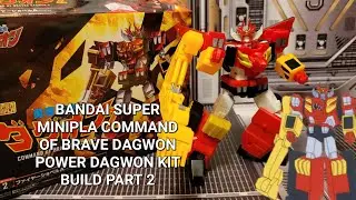 Bandai super minipla command of brave dagwon power dagwon kit build #2