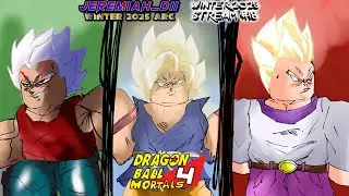 PLAYING THE GT UPDATE PART 2 UPDATE IN DRAGON BALL MORTALS 4 ALPHA ROBLOX! (Winter 2025 Stream #18)