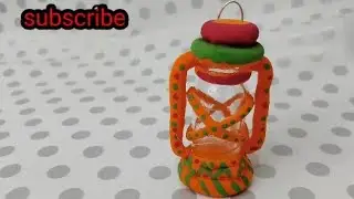 DIY cute miniature hurricane lamp 🤗 how to make DIY miniature hurricane lamp