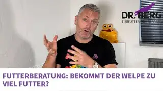 Futterberatung: Bekommt der Welpe zu viel Futter? | Tierarzt Dr. Gregor Berg