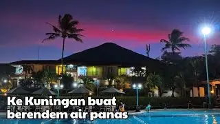 Salah satu hotel murmer yang ada kolam air panasnya - Grage Resort Sangkan Kuningan