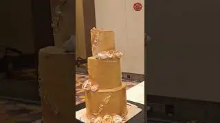 Wedding Three Tier Dummy Cake In Vannila Flavour #homebaker #shorts #weddingcake #trendingcake