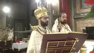 Մեր Տէր Յիսուս Քրիստոսի Յայտնութեան եւ Մկրտութեան տօնի Ս. Պատարագ եւ Ջրօրհնէքի արարողութիւնը՝ Հռոմ