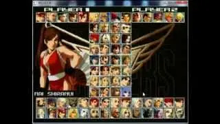 King of Fighters M.U.G.E.N (character Show)