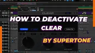 Как отключить и включить Clear by Supertone