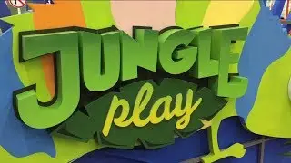 Огромная игровая площадка 