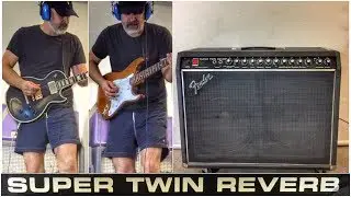 Brutal 180W Fender Super Twin Reverb - One of the best amps EVER!