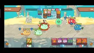 Axie Infinity: BPP Chops Team vs Disablesaur