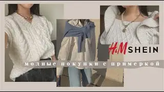 стильные покупки с примеркой ♡ осень 2020 ♡ H&M, SHEIN haul