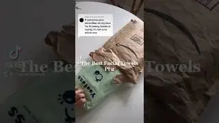 The best facial towels!