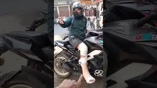 Jk 06 RIDER  ke Accident sa halat OMG  ....