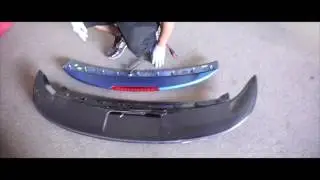Veloster Turbo Socal Garageworks Variant Rear Spoiler Install.