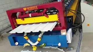 1220 roofing sheet machine  bengaluru sensitive enghitech pvt.ltd rajkot