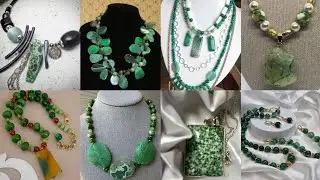 Stunning 😍 Green Agate Necklace Ideas for Elegant Women