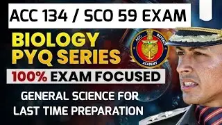 BIOLOGY ONE LINER FOR ACC 134 & SCO 59 | GENERAL SCIENCE LAST TIME PREPARATION