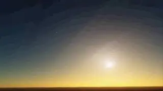 Sunset on Saturn!!!