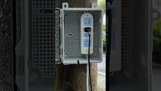 Use waterproof junction box against rain #waterproof #junction box #addedprotection