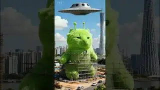 Mission Failed: Alien Cat Captured by Humans! 🚨 #aianimation #aicat #funny #cat #cute #memes